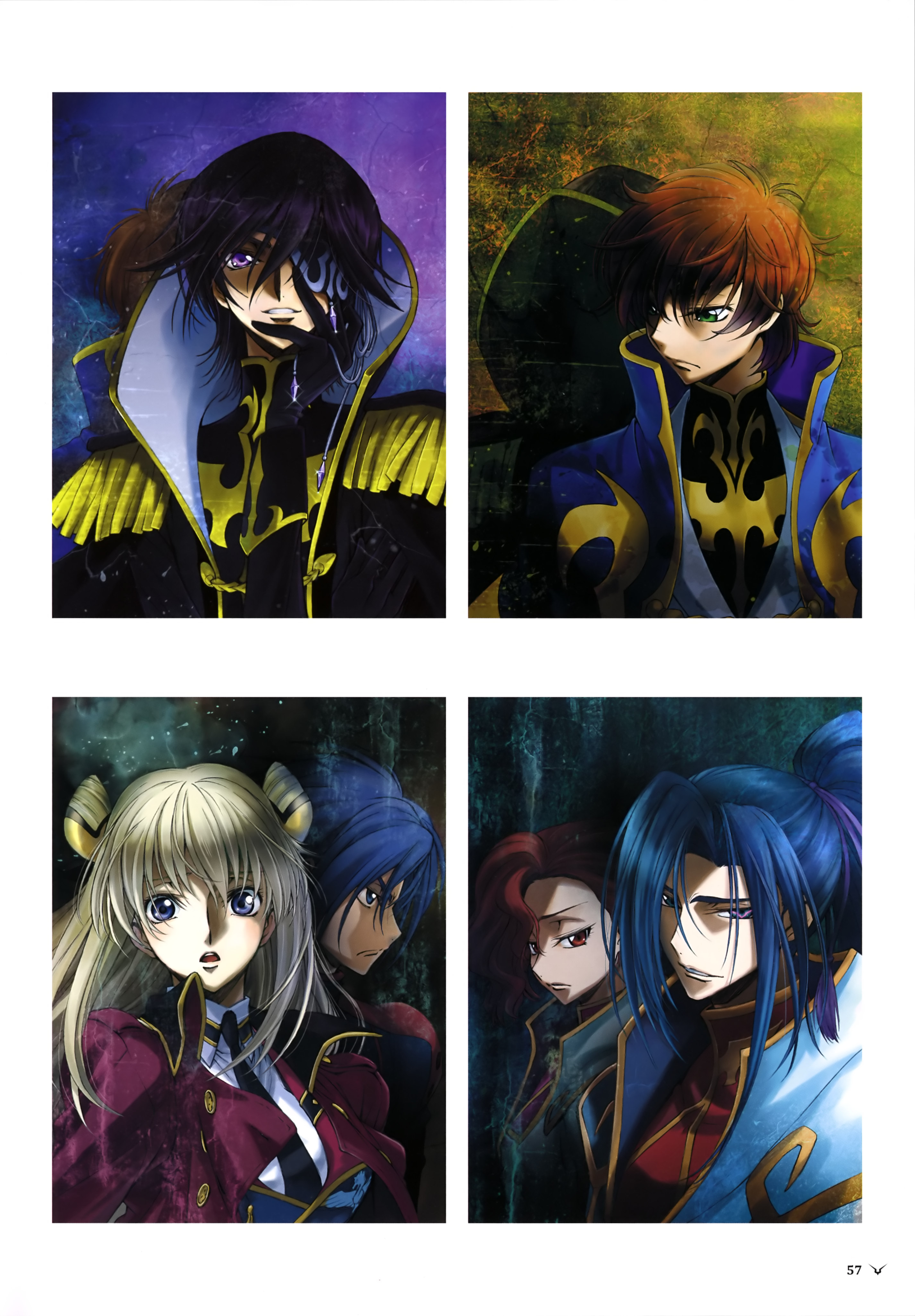 Akito The Exiled Code Geass Hyuuga Akito Jean Rowe Kururugi Suzaku Layla Markale Lelouch 4625